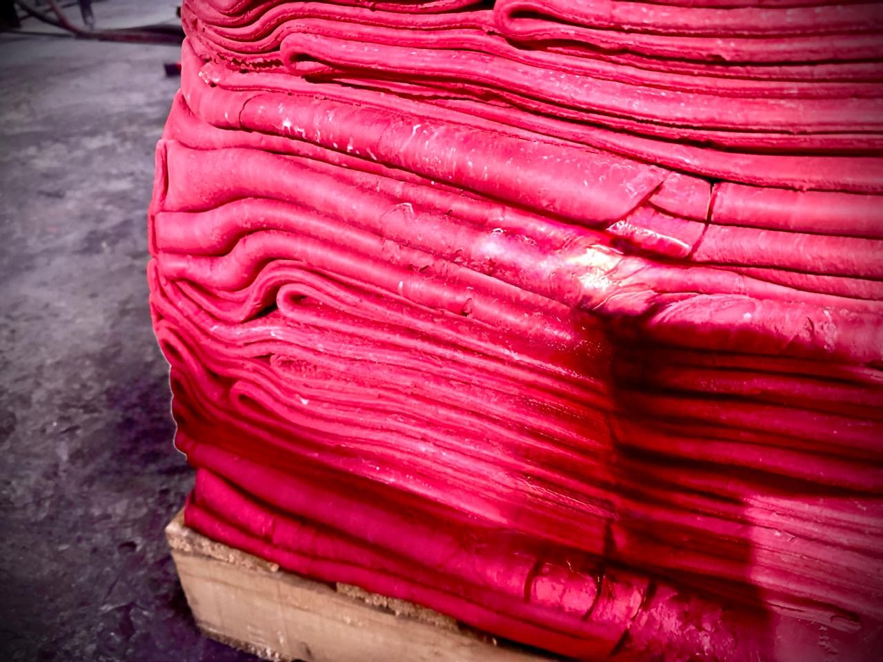 Batch of AU A38 premium pink rubber compound