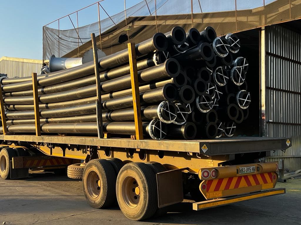 Pipe fabrication and delivery